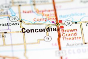Auton vuokraus Concordia, KS, USA - Amerikan yhdysvallat