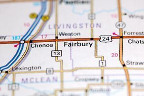 Auton vuokraus Fairbury, IL, USA - Amerikan yhdysvallat